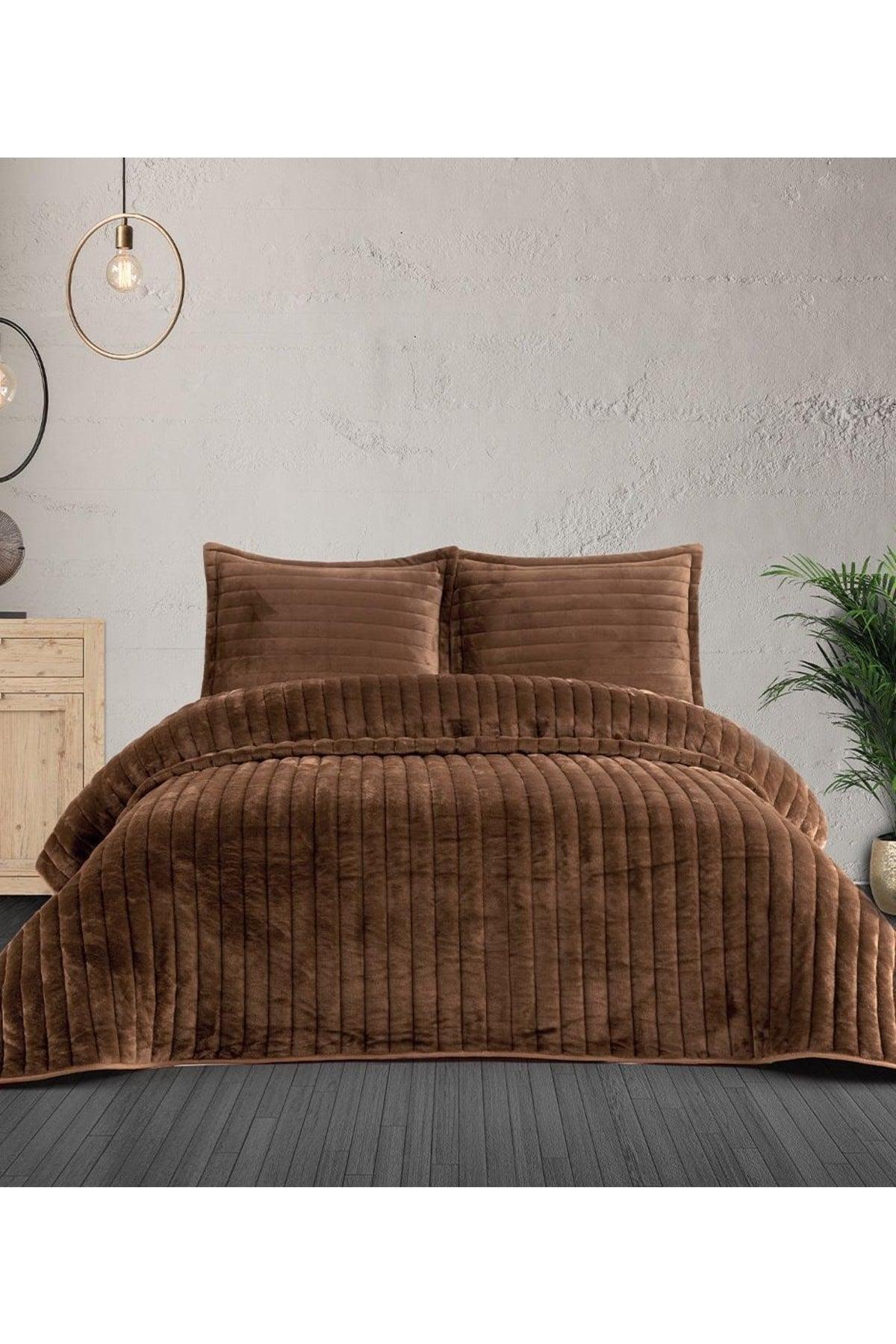 Doux Teddy Double Bedspread Set - Swordslife