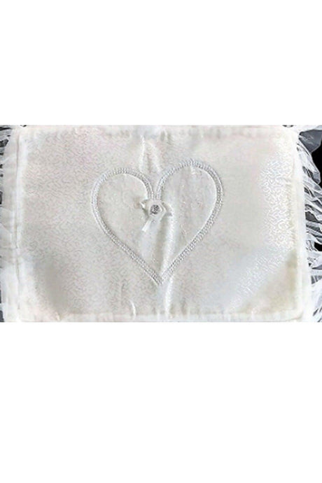 Dowry Heart Shaped Patterned Fabric Cream 3 Pack, Engagement Bride Groom Hurcu 3 Pack - Swordslife