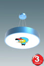 Drum-40cm ( King Şakir ) Modern Led Kids Room Led Chandelier - Swordslife