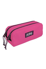 Dual Pouch Pencil Case-Double Compartment Pencil Case