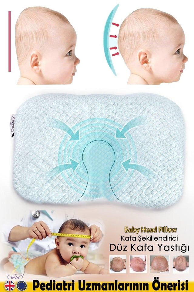 Flat Head Pillow Baby Head Pillow Flat Head Baby Pillow - Swordslife