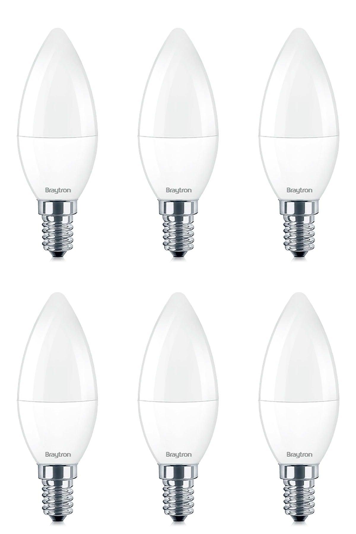 E14 Led Bulb 5 Watt 6 Pieces 3000 Kelvin