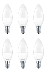 E14 Led Bulb 5 Watt 6 Pieces 3000 Kelvin