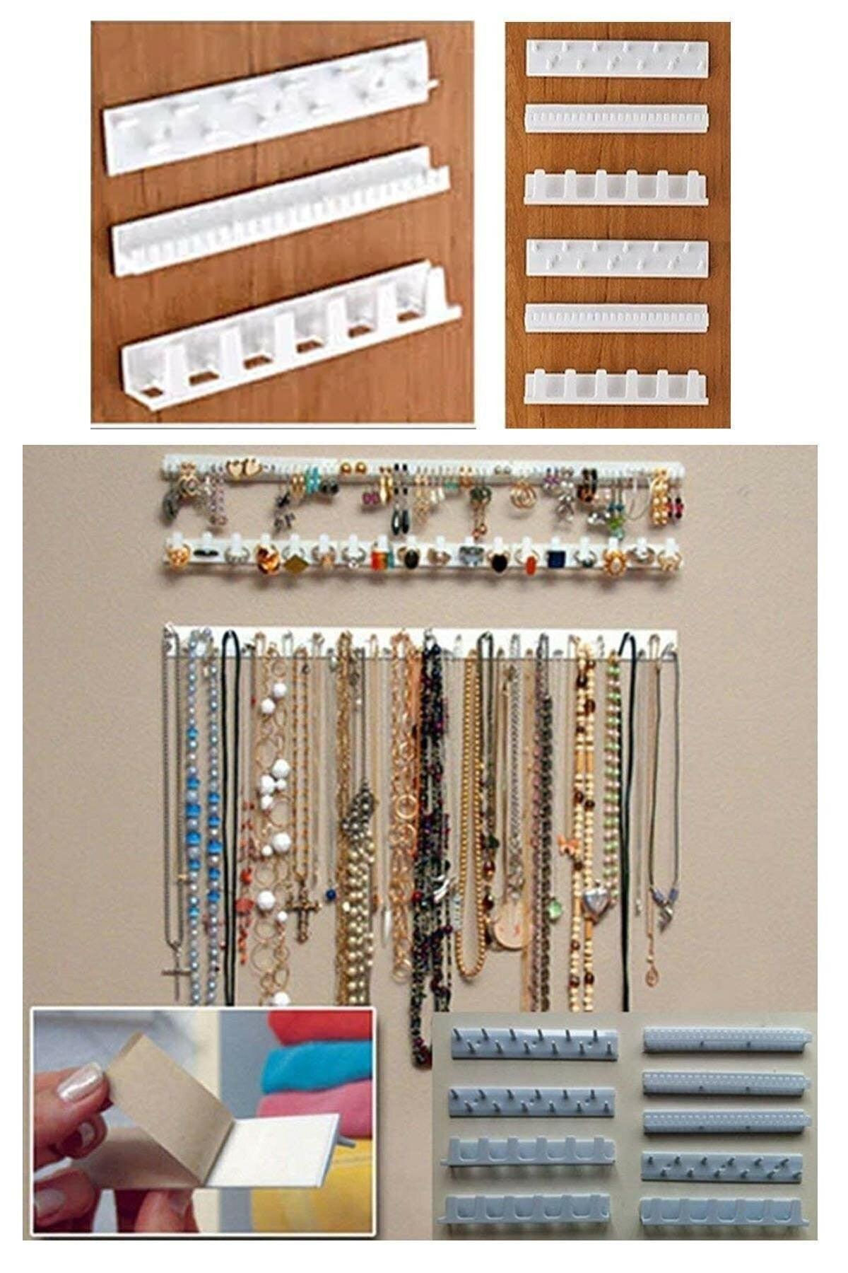 Earring Necklace Hanger Practical Jewelry And Accessories Organizer Hanger Organizer - Swordslife