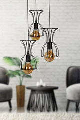 Whirlpool 3rd Chandelier Black - Swordslife