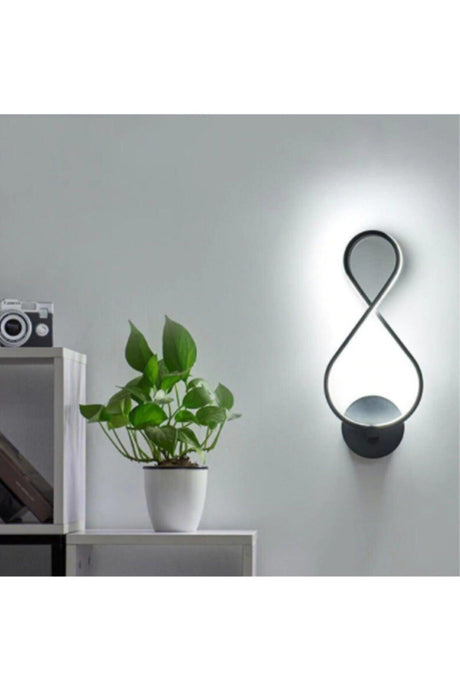 Eight Modern Design White Led Sconce - Swordslife