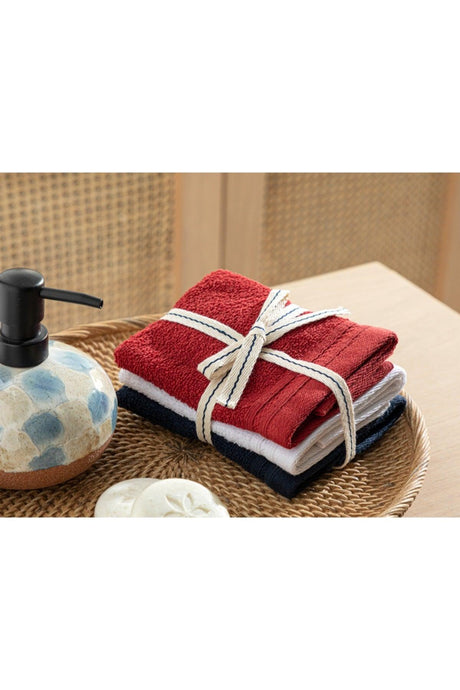 Simple Cotton 3 Pcs Hand Towel 30x30 Cm