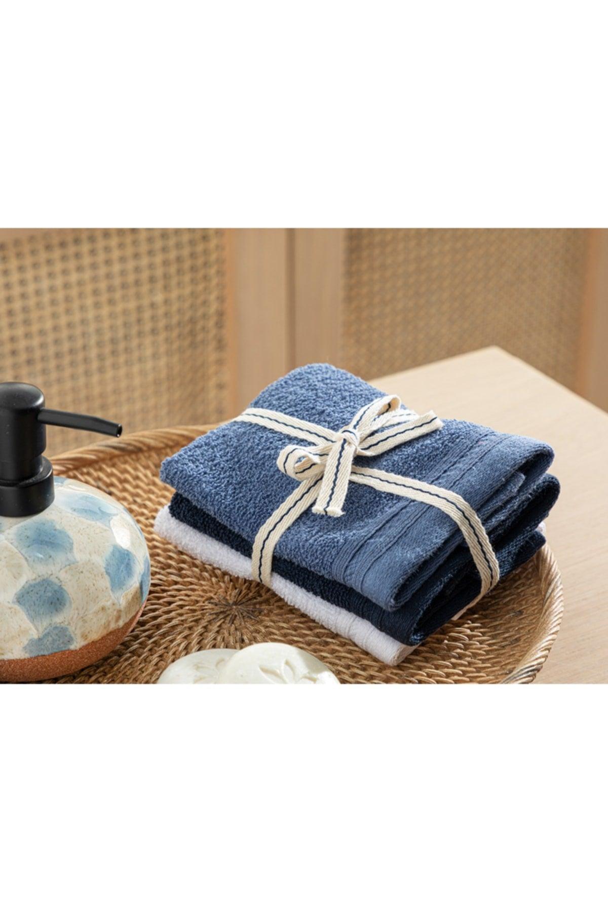 Simple Cotton 3 Pcs Hand Towel 30x30 Cm