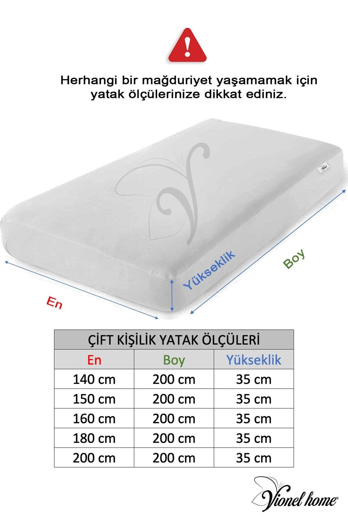 Eco Mikro, All Seasons, Full Edge Fitted, Waterproof & Liquid Proof Double Mattress Protector Mattress - Swordslife