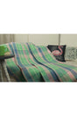 Plaid Patterned Cotton Single 150 X 200 Cm. Blanket - Swordslife