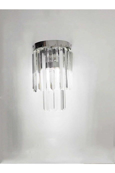 Electric Pandora Stone Single Silver Sconce - Swordslife