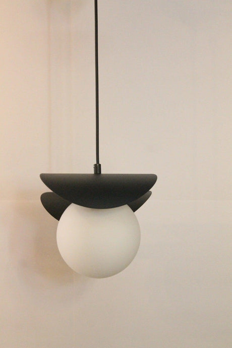 Elif Single Chandelier Black