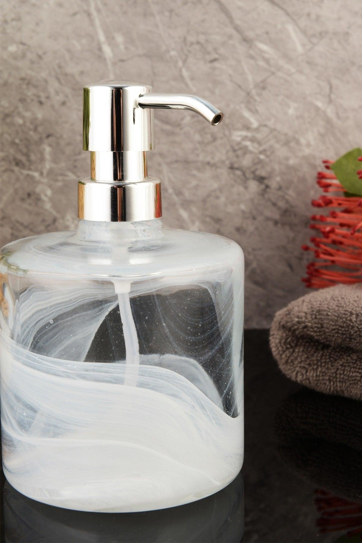 Elisia Liquid Soap Dispenser-white