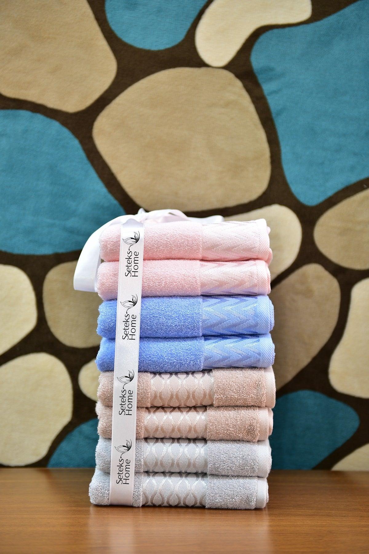 Elissa Vera 8 Pcs Towel 50x80 Cm