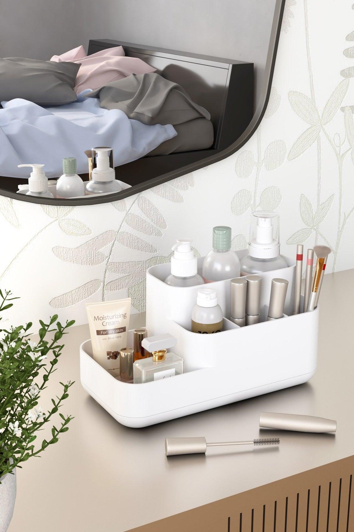 Ellipse Cosmetic And Makeup Organizer Box