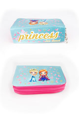 Elsa And Main Three Compartment Pencil Case (pencil holder)