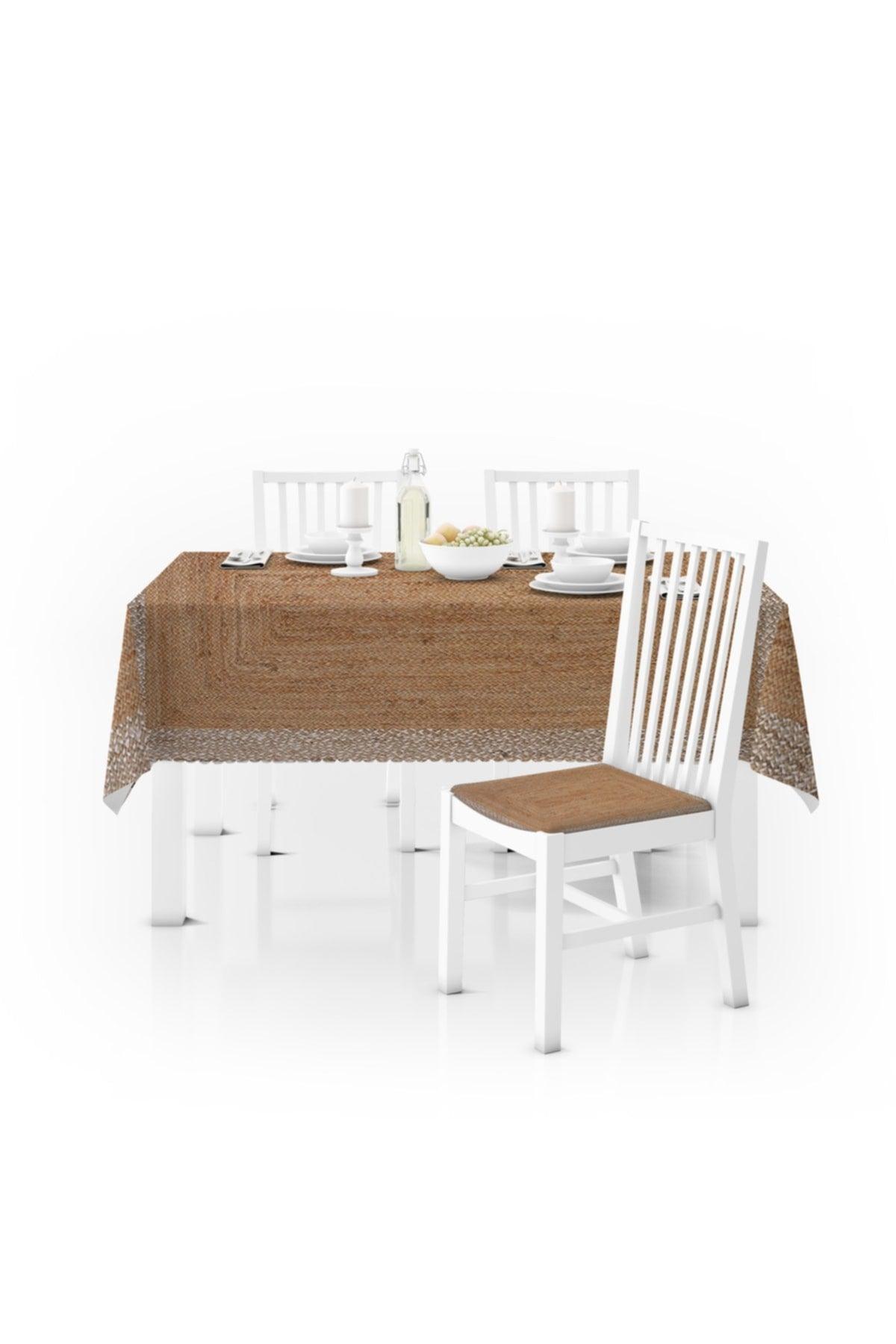 Else Patterned Carefree Easy To Clean Stain Resistant Kitchen Table Cloth Msoz-6 - Swordslife