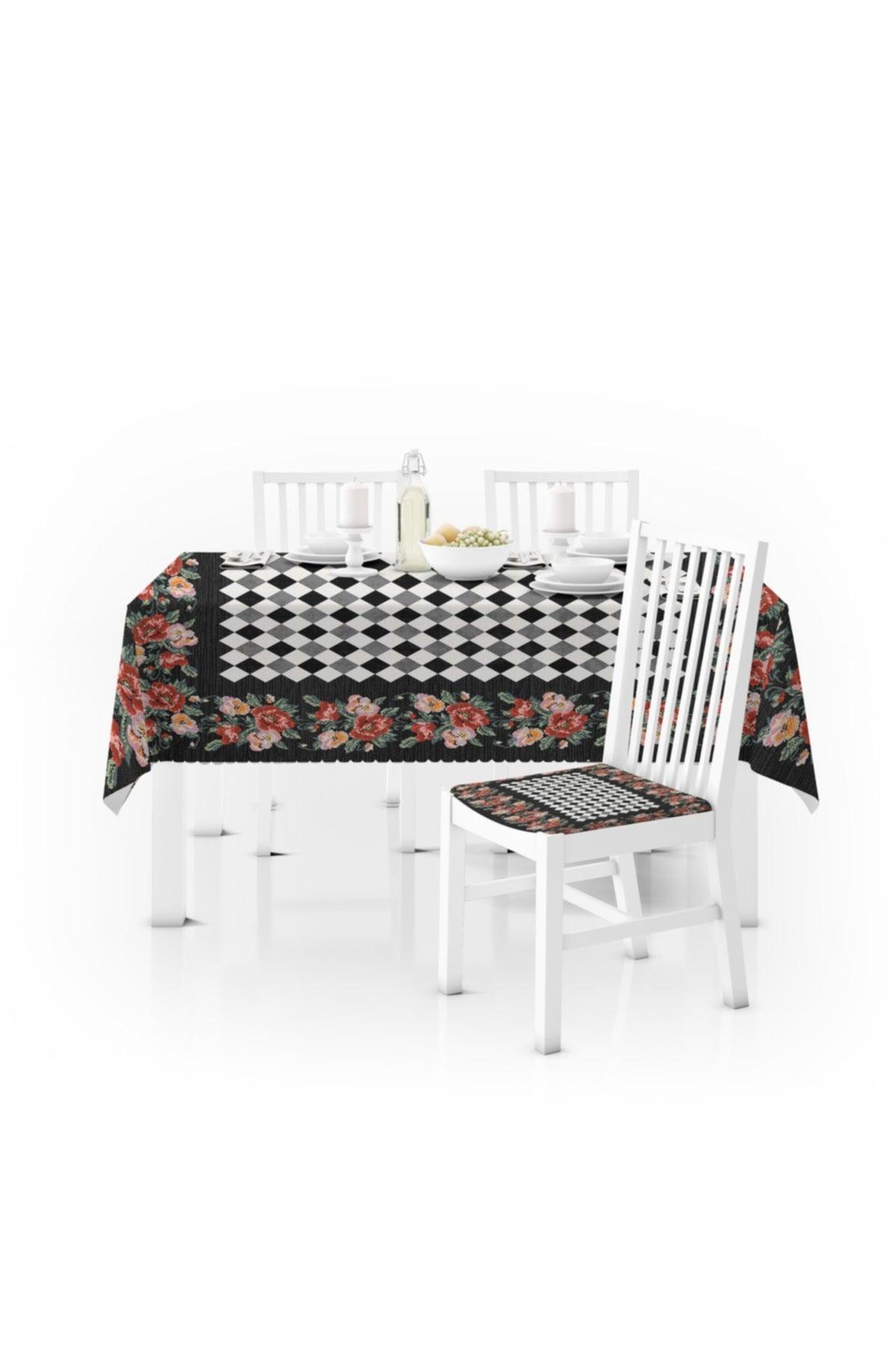 Else Patterned Carefree Easy To Clean Stain Resistant Kitchen Table Cloth Msoz7 - Swordslife