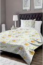 Else Patterned Single Bed Linen Duvet Cover Set Nyds-11 - Swordslife