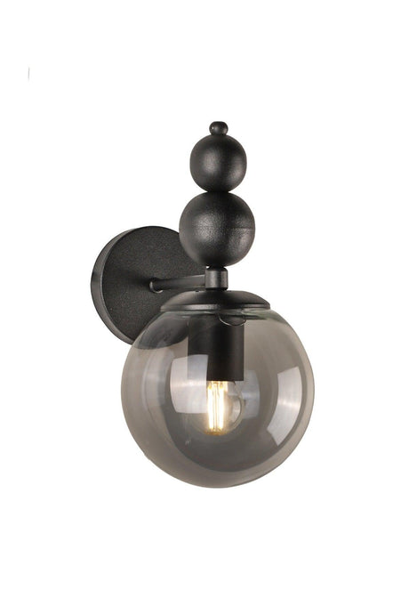 Endless Sconce Black Smoked Glass - Swordslife