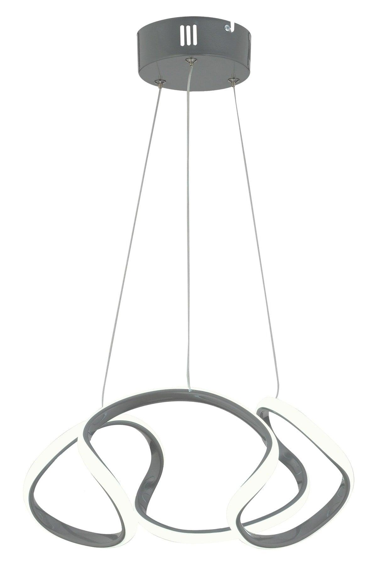 Enzo Smoked Modern Pendant Lamp Led Chandelier - Swordslife