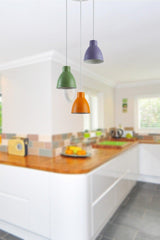 Enzo Special Design Modern Sports Decorative Cafe-kitchen Green - Orange - Lilac 3 Pcs Suspended Chandelier - Swordslife