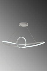 Esma White Modern Led Chandelier - Swordslife