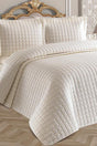 Estiva Double Bedspread Cream - Swordslife