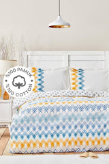 Ethnico 100% Cotton Double Duvet Cover Set - Swordslife