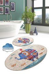 ETNIC DJT 2 LI SET Bathroom Carpet, Mat - Swordslife