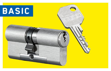 EVVA lock lock EPS basic length 3 keys including HPZ - Swordslife