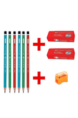 Faber-castell Pencil 6 Pieces - Faber