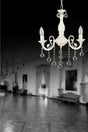 Cast Iron 3 Piece White Chandelier - Swordslife