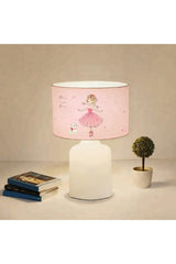 Fabric Printed Girl Kids Room Lampshade Ayd-3047 - Swordslife