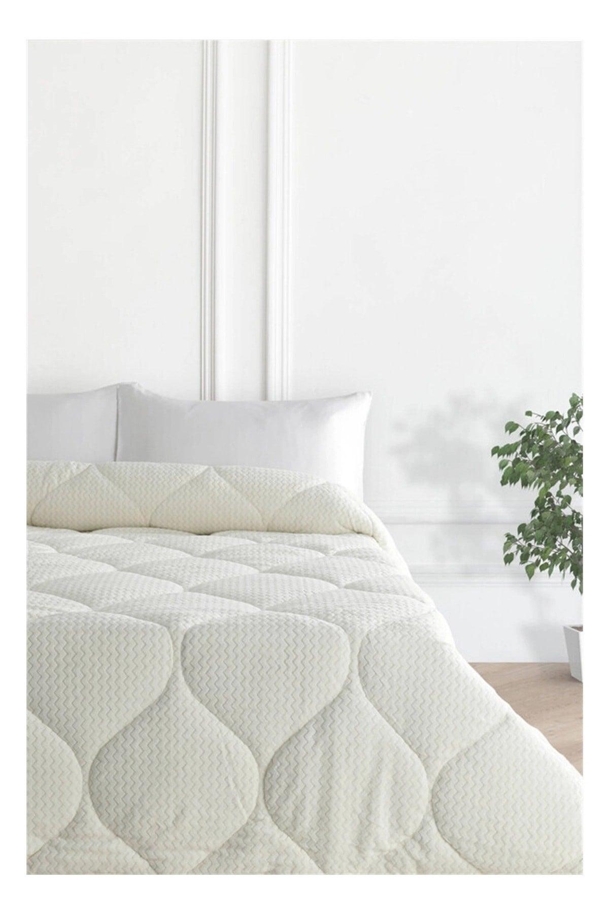 Fashion Micro Quilt Zigzag Cream Double - Swordslife