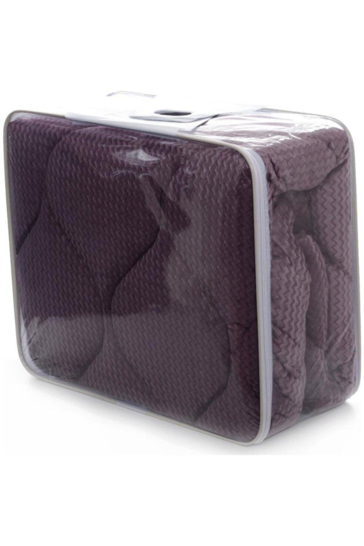 Fashion Micro Quilt Zigzag Plum Double - Swordslife