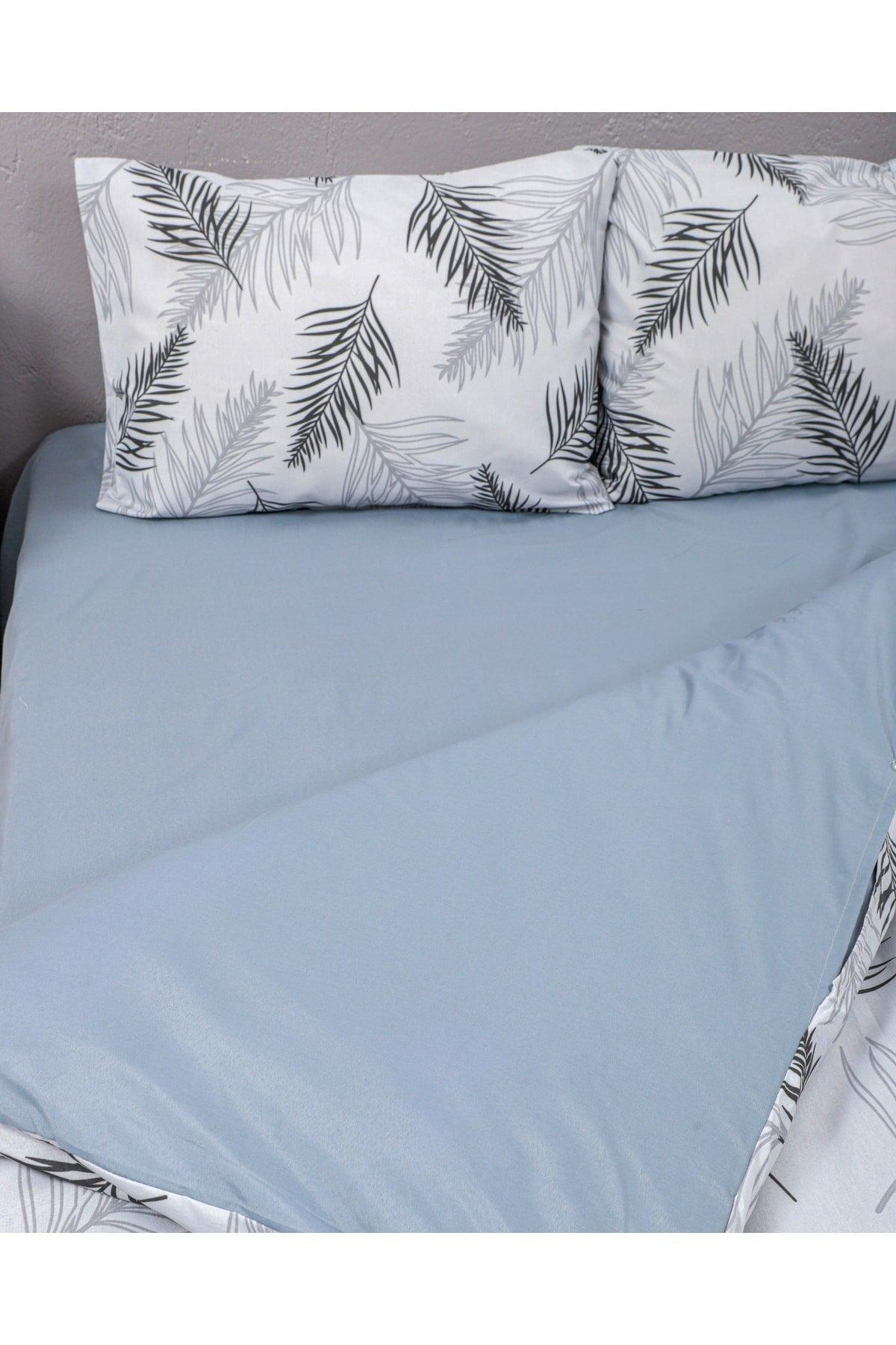 Feather Pattern Double Duvet Cover Set