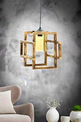 Fella Single Wooden Pendant Chandelier - Swordslife