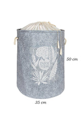 Multi-Purpose Laundry Basket With Felt Bag