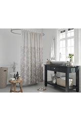 Floral Shower Curtain-bathroom Shower Accessory