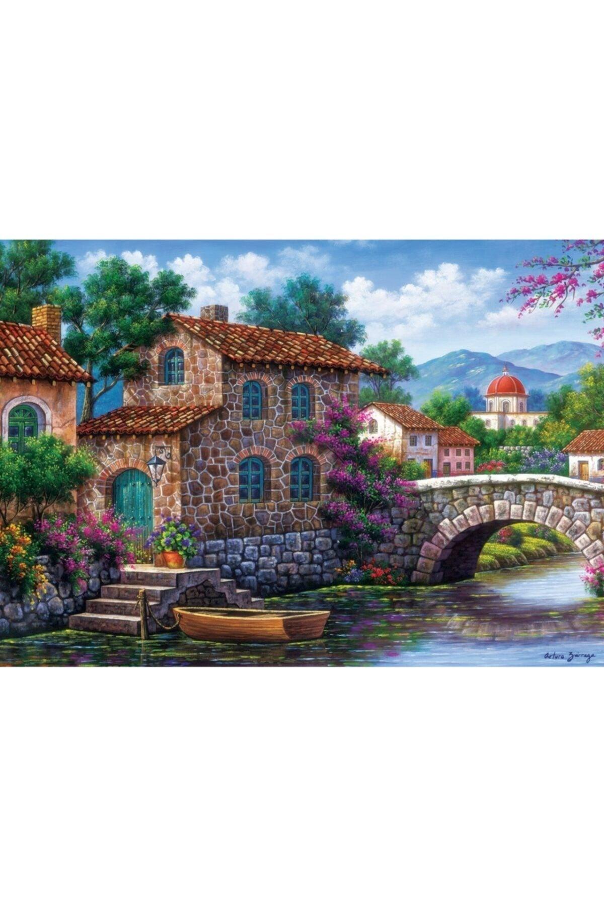 Flowery Channel 500 Piece Puzzle 5070 - Swordslife