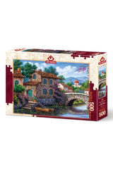 Flowery Channel 500 Piece Puzzle 5070 - Swordslife