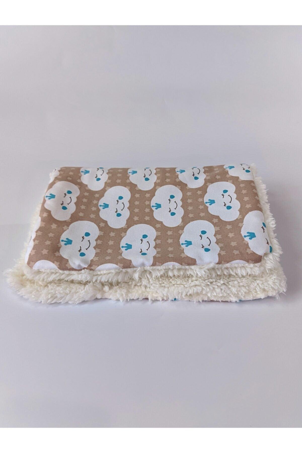 Fluffy Cat Box Mat/blanket Brown