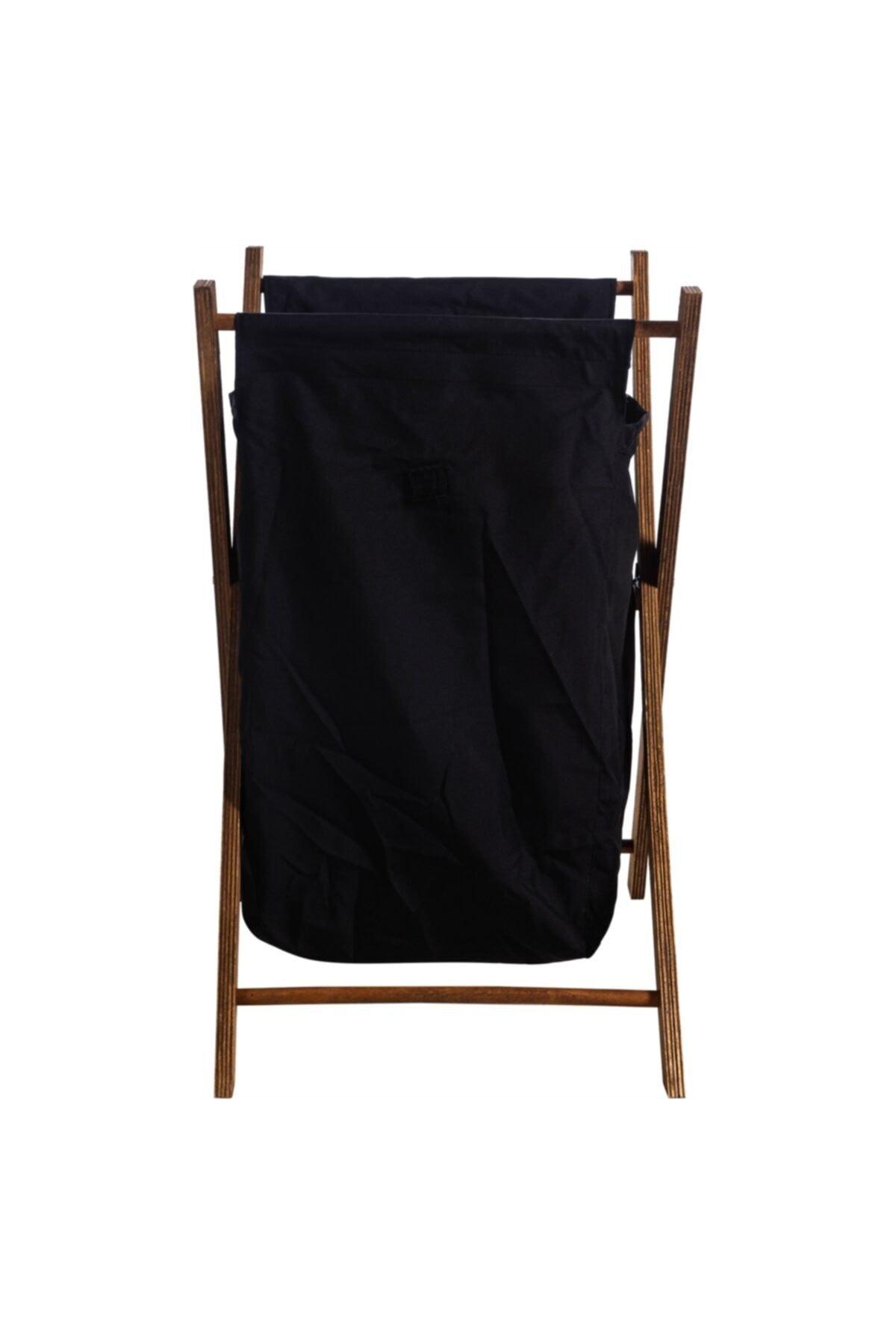 Collapsible Laundry Basket Black