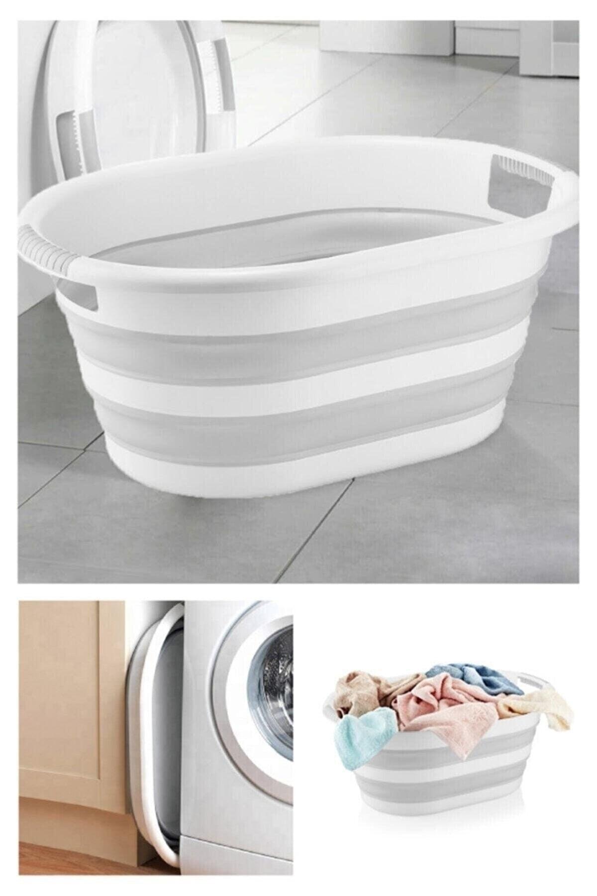 Collapsible Silicone Laundry Basket - Vip