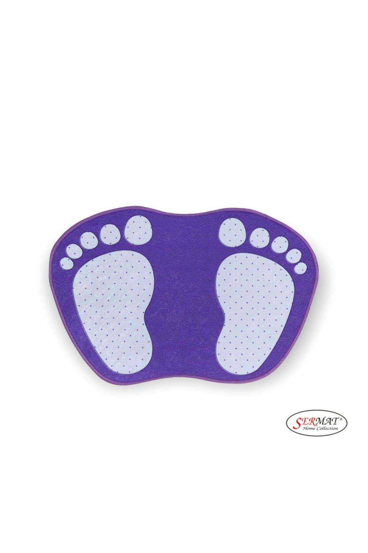 Footprint Pattern Bath Mat 40cmx60cm - Swordslife