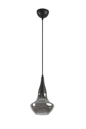 Fora besondere Design Sport Modern Dekorative Salon Schwarz Farbe Fuction Glas Anhänger Single Kronleuchter - Swordslife