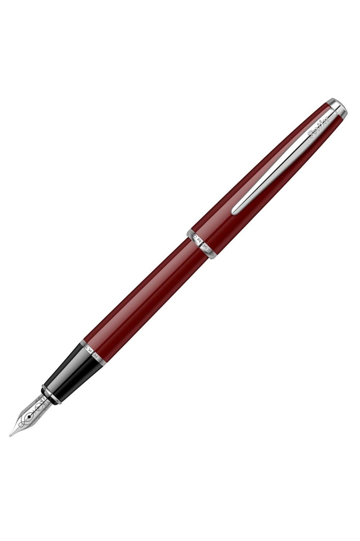 Fountain Pen 33 Claret Red Lifetime Warranty