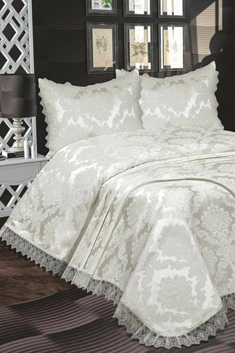 French Guipure Lunox Bedspread Cream - Swordslife