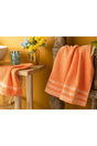 Freesia Cotton Face Towel 50x70 Cm Orange - Swordslife